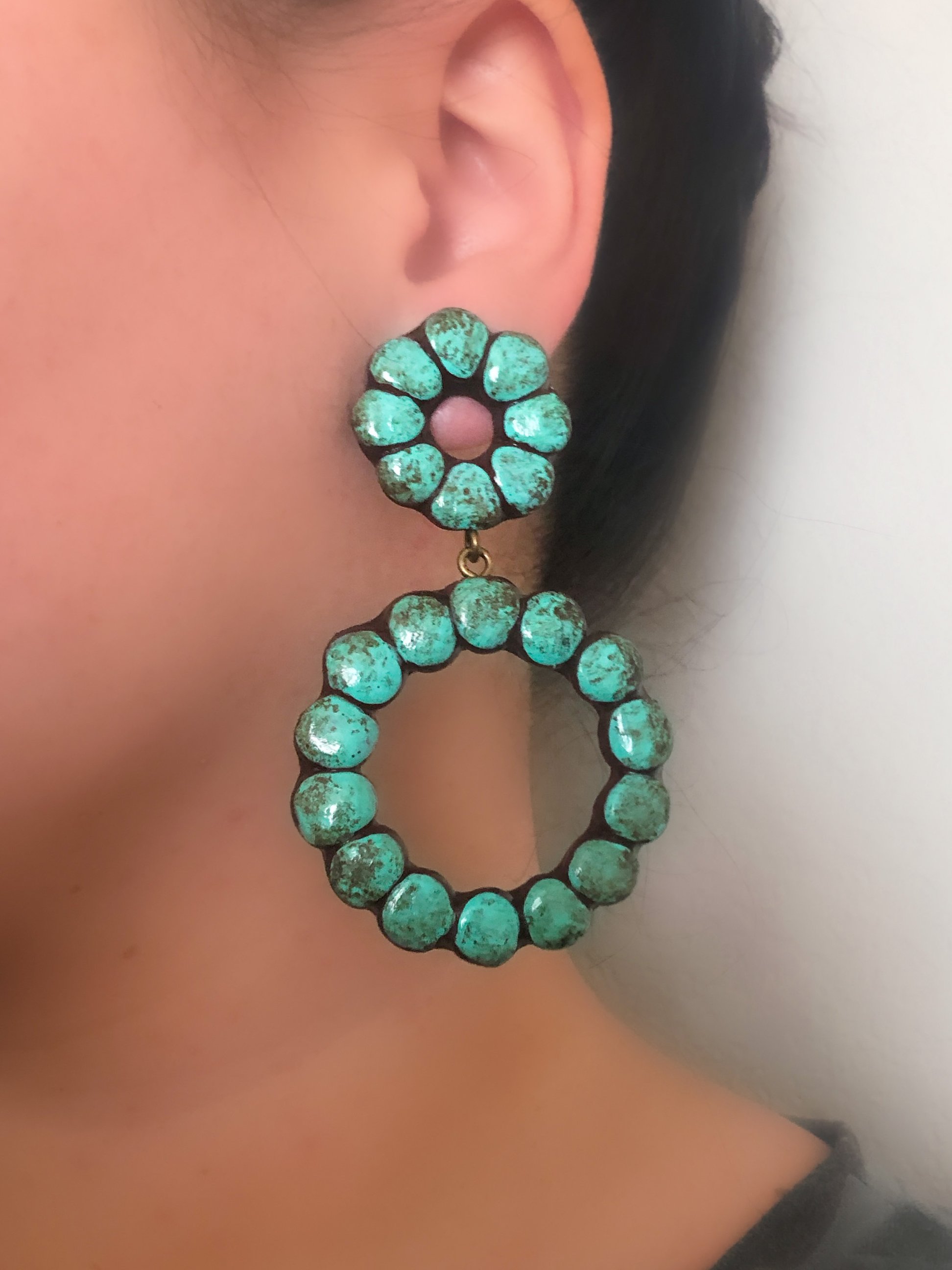 Turquoise McCoy Earrings