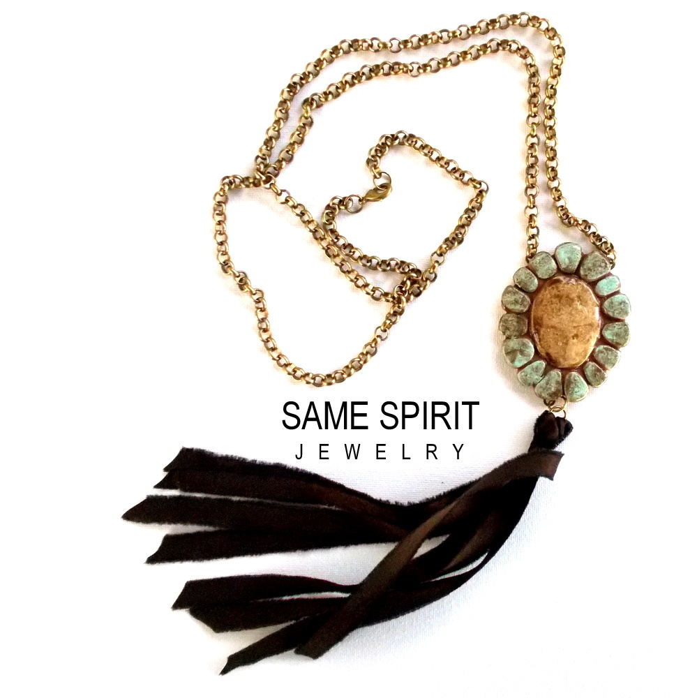 Same Spirit Alamo Necklace with Tassel