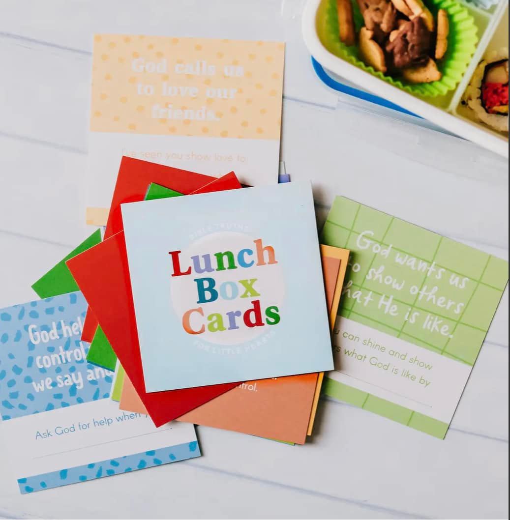 Lunch Box Scripture Cards